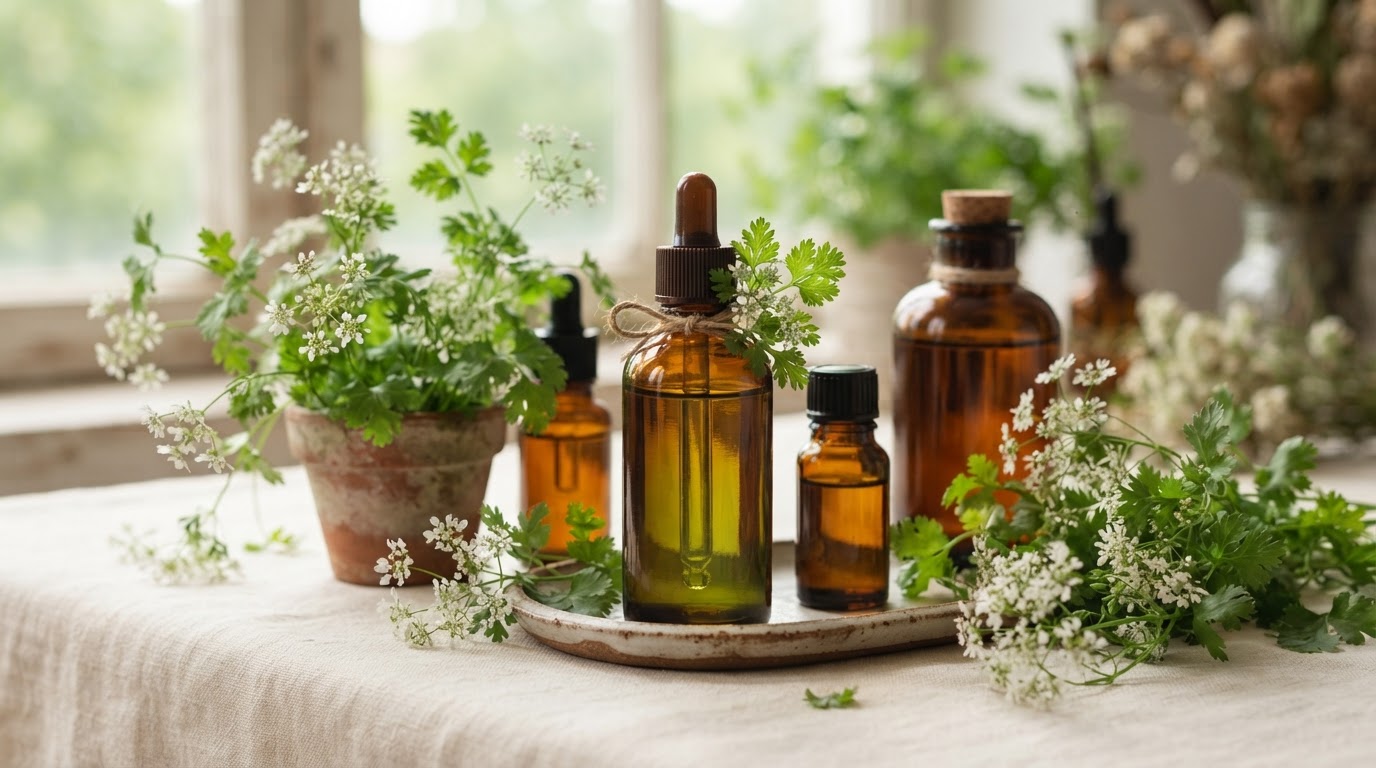 Cilantro vs Parsley Essential Oil: Two Green Herbal Scents Compared