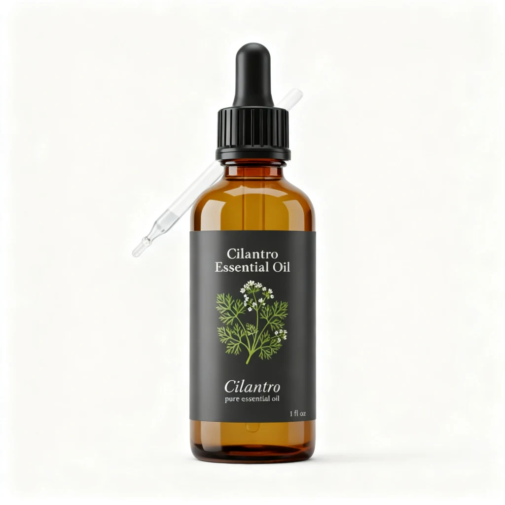 Cilantro Essential Oil bottle